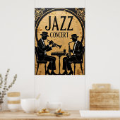 Poster Concert de jazz (Cuisine)