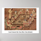 Poster Concert De La Cour Par Chou Wen-Chu (École) (Devant)