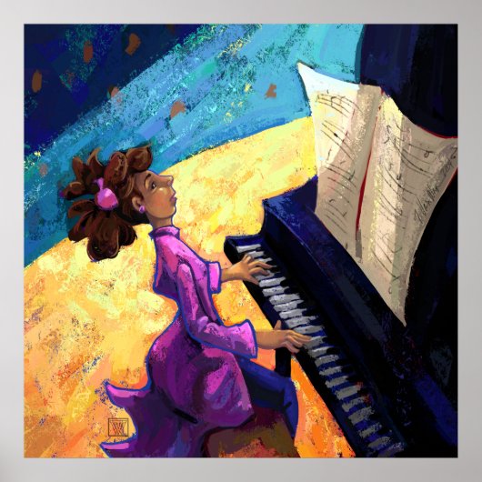 Poster Concert de piano (Devant)