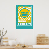 POSTER CONCERT UNITÉ DE PAWNEE EAGLETON (Cuisine)