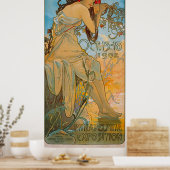 Poster Concessionnaires de transport par Alphonse Mucha ( (Cuisine)