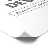 Poster Concevez à Votre Manière (Coin)