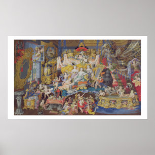 Poster Concevez pour une fan, probablement pour Madame de