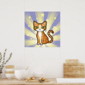 Poster Concevez votre propre chat de dessin (Cuisine)