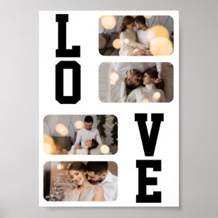 Poster Concevez Votre Propre Collage De 4 Photos
