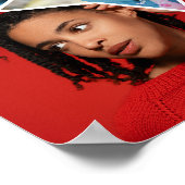 Poster Concevez Votre Propre Collage de 5 Photos (Coin)