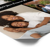 Poster Concevez votre propre collection de 4 photos (Coin)