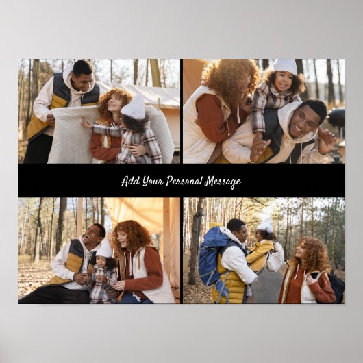 Poster Concevez votre propre collection de 4 photos (Devant)