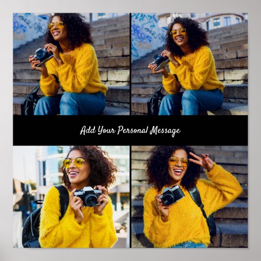 Poster Concevez votre propre collection de 4 photos (Devant)