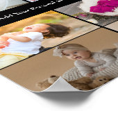 Poster Concevez votre propre collection de 7 photos (Coin)