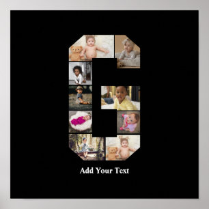Poster Concevez votre propre lettre G photo Collage