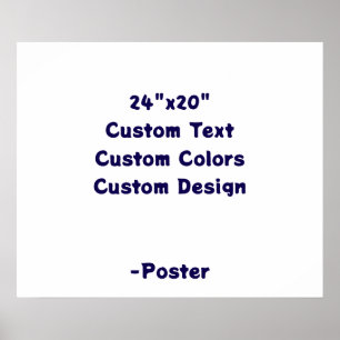 Poster Concevez votre propre matte 61x51 cm