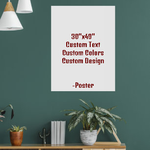 Poster Concevez votre propre matte 76x102 cm