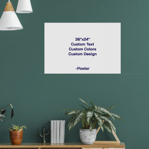 Poster Concevez votre propre matte 91x61 cm
