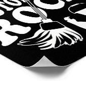 Poster Concierges d'école rock Back To School - Appli Con (Coin)