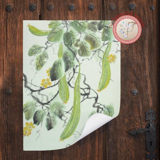Poster Concombre Chinois