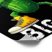 Poster Concombre de Halloween au gros dill un peu (Coin)