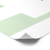 Poster Concombre Premier anniversaire Jalon Anniversaire (Coin)