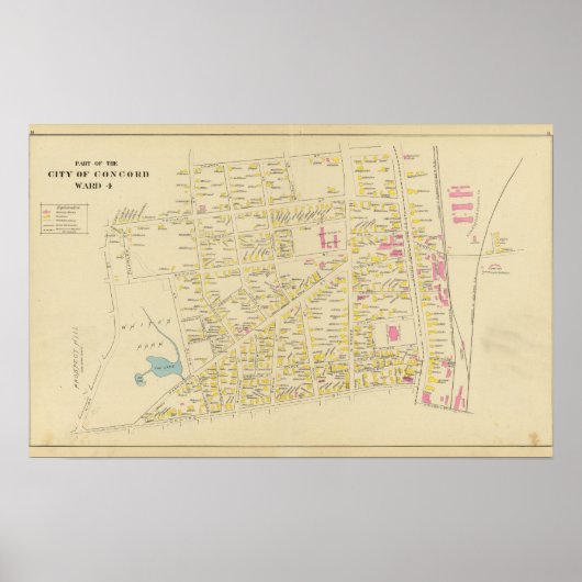 Poster Concord, Ward 4 (Devant)