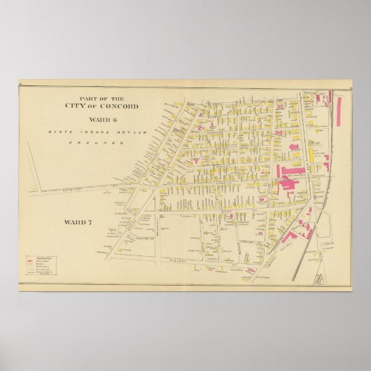 Poster Concord, Ward 67 (Devant)