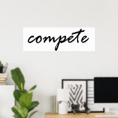 Poster Concourir (Bureau à domicile)