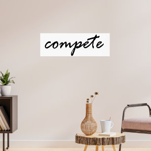 Poster Concourir
