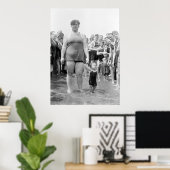 Poster Concours de beauté sur le bassin de marée, 1919 (Bureau à domicile)