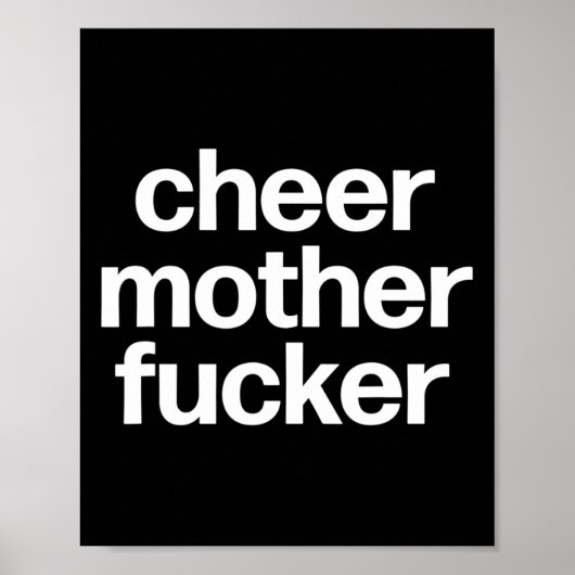 Poster Concours de cheerleading drôle de mère Er (Devant)