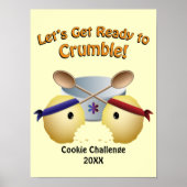 Poster Concours de cuisson des biscuits (Devant)