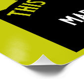 Poster Concours de lutte modifiable amusant (Coin)