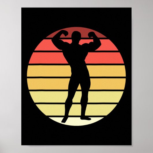 Poster Concours de musculation Moteurs de levage Physiqu (Devant)