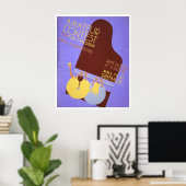 Poster Concours de musique pour enfants 1936 WPA (Bureau à domicile)