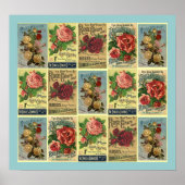 POSTER ~CONÇU À PARTIR DU GUIDE CULTUREL ROSE VINT (Devant)