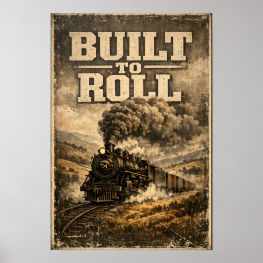 Poster Conçu pour Rouler (Devant)