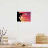 Poster Concurrence Escalade rock (Cuisine)