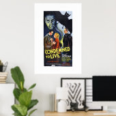 Poster Condamné à Live (xl) (Bureau à domicile)