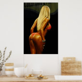 Poster Condition féminine professionnelle (Cuisine)