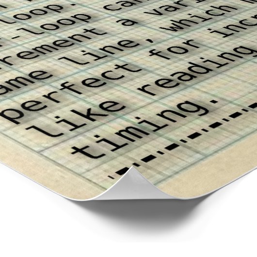 Poster "Conditionnals in Programming" (Coin)