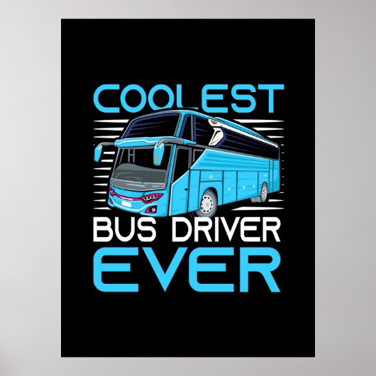 Poster Conducteur de bus le plus froid jamais (Devant)
