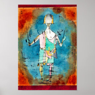 Poster Conducteur de musique (Joueur), Klee