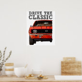 Poster conduire la classique (Cuisine)