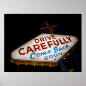 Poster Conduire prudemment (Devant)