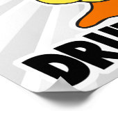 Poster Conduite de canard ivre (Coin)