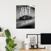 Poster Conduite de nuit (Bureau à domicile)