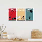 Poster conduite, équitation, marche. 3 (Cuisine)