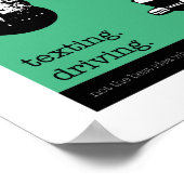 Poster conduite, équitation, marche. 4 (Coin)