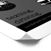 Poster conduite, équitation, marche. 5 (Coin)