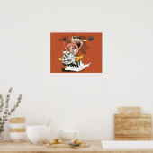 Poster Conduite furieuse TAZ™ (Cuisine)