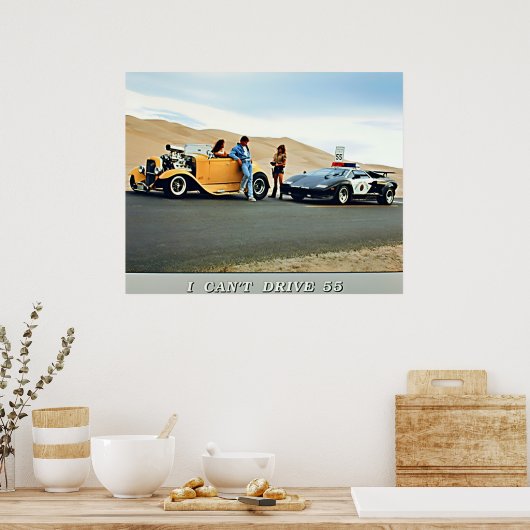 Poster Conduite impossible 55 (Cuisine)