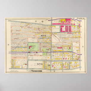 Poster Conduits d'égout, chemins de fer
